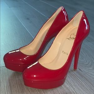 Red Patent Leather Christian Louboutin